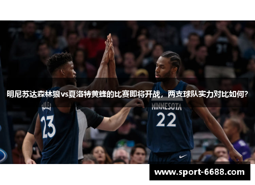 明尼苏达森林狼vs夏洛特黄蜂的比赛即将开战，两支球队实力对比如何？